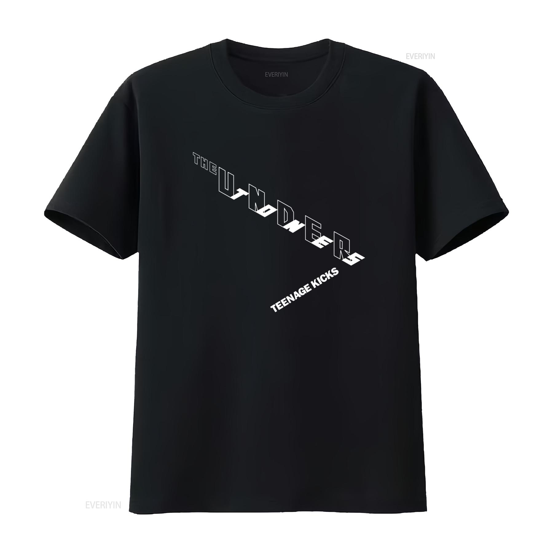 

Stylish The Undertones T Shirtnage Kicks Shirt for Fashion Forward Individuals vintage Washed Comfortable streetwear fashion 4XL