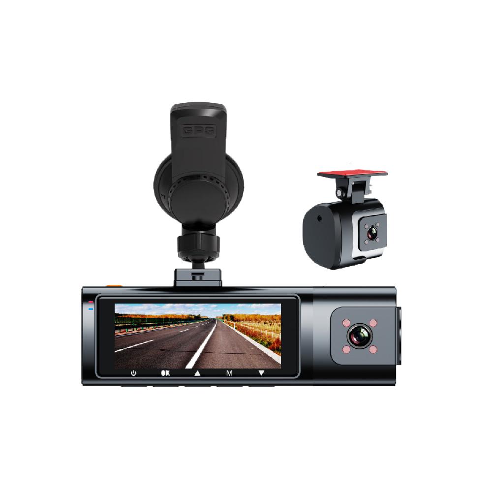 

WiFi UHD 4K Автомобильный видеорегистратор Двойной объектив 3,6-дюймовый IPS видеорегистратор Автомобильная камера супер ночное видение Циклическая запись Аксессуары для автомобиля NONE