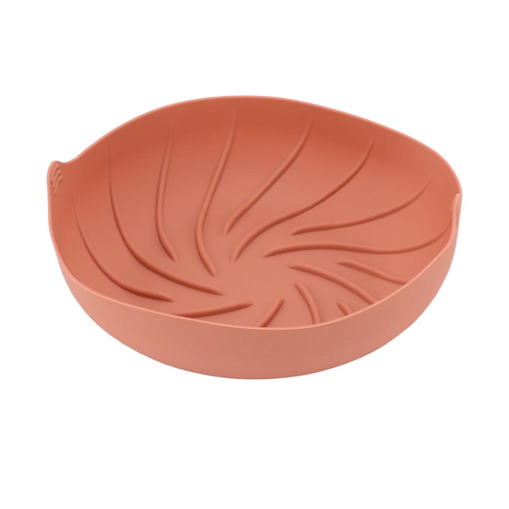 Fryer Silicone Liner Heat Resistant Silicone Fryer Liner Basket Reusable Round Fryers Silicone Pot for Home Kitchen