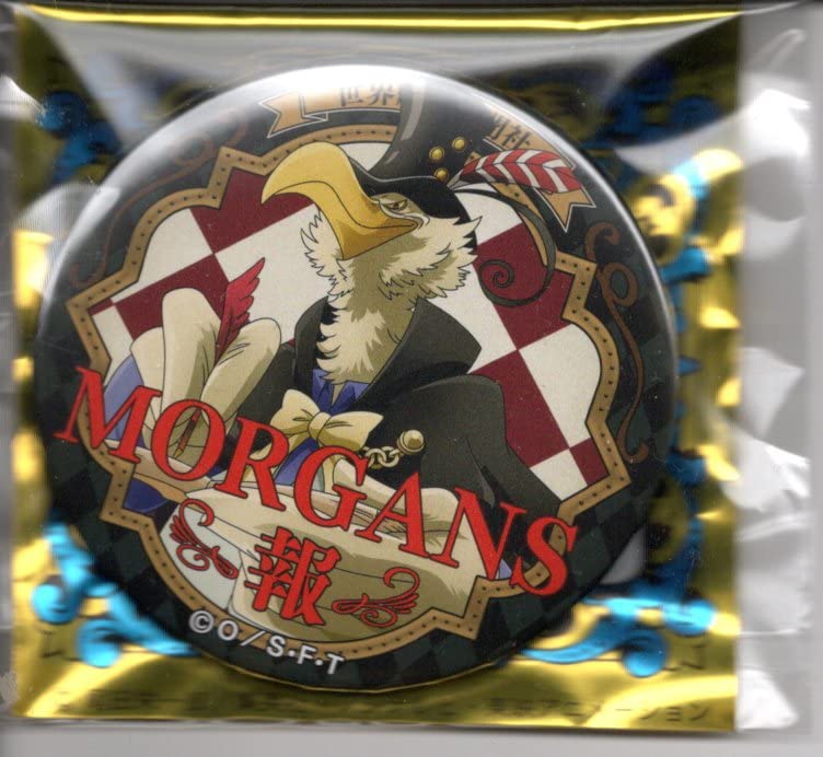 

Can Badge One Piece Can Badge 24 WORLD Mugiwara Store Morgans Vol.