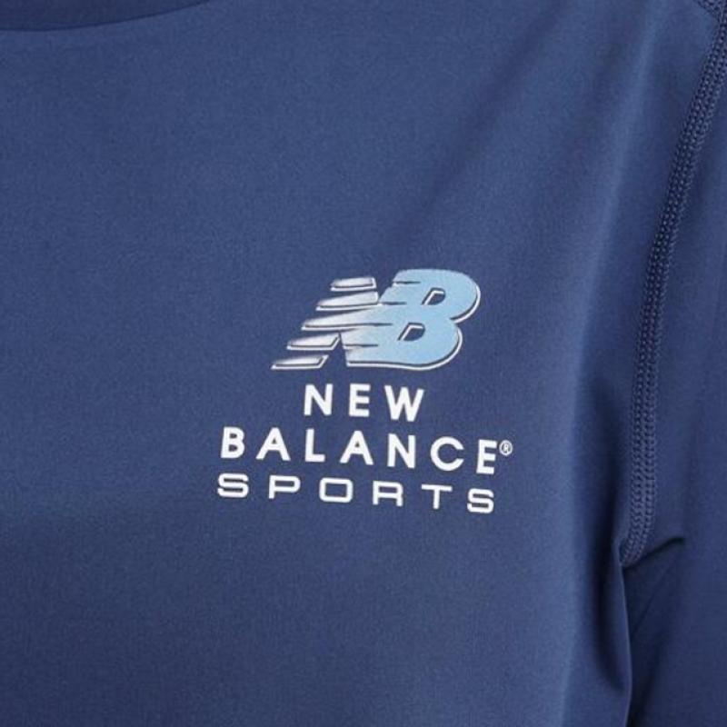 New Balance Half Club New Balance New Balance Common Basic Long Sleeve Rash Guard Nbnde22
