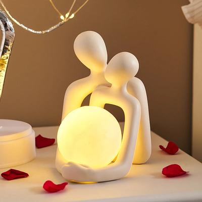 Severský styl minimalismu pár stolní lampa ložnice dekorace doplňky estetická pokojová dekorace vánoční dekorace domácí dekorace dárek