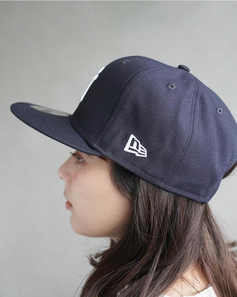 New Era MLB BASIC SNAP 9FIFTY Hat, Men's and Women's, OSFM 19. Red Sox Navy [Parallel Import]