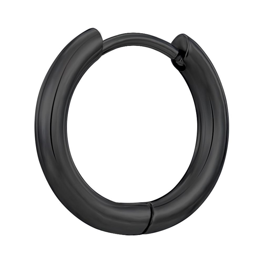 Trendy Stainless Steel Earrings: Simple Ear Studs & Hoops with a High-End Feel