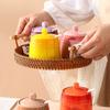 Spoon Ceramic Spice Jar Lid Kitchen Canisters Creative Sugar Pot  Salt