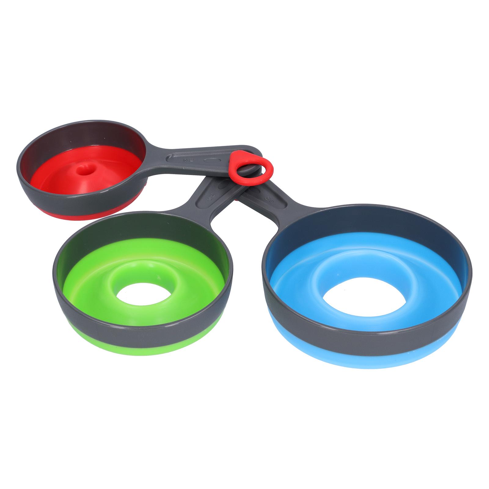 

Silicone Funnel Set WideMouth NarrowMouth AntiScald Collapsible Funnel for Kitchen Home