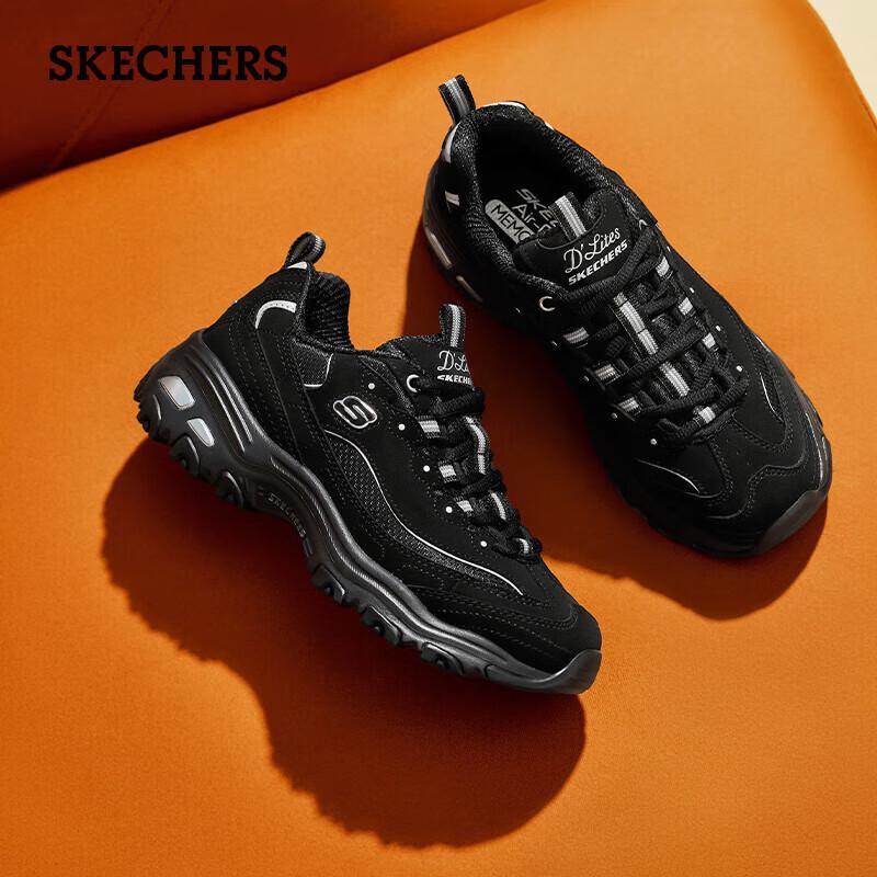 Skechers Women's D'Lites Panda Chunky Sneakers