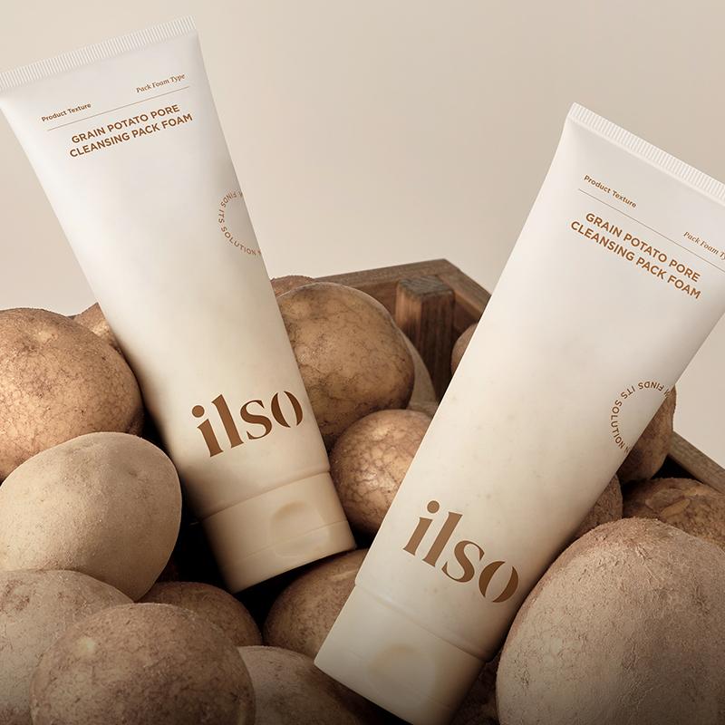 ilso Grain Potato Pore Cleansing Pack Foam 150ml