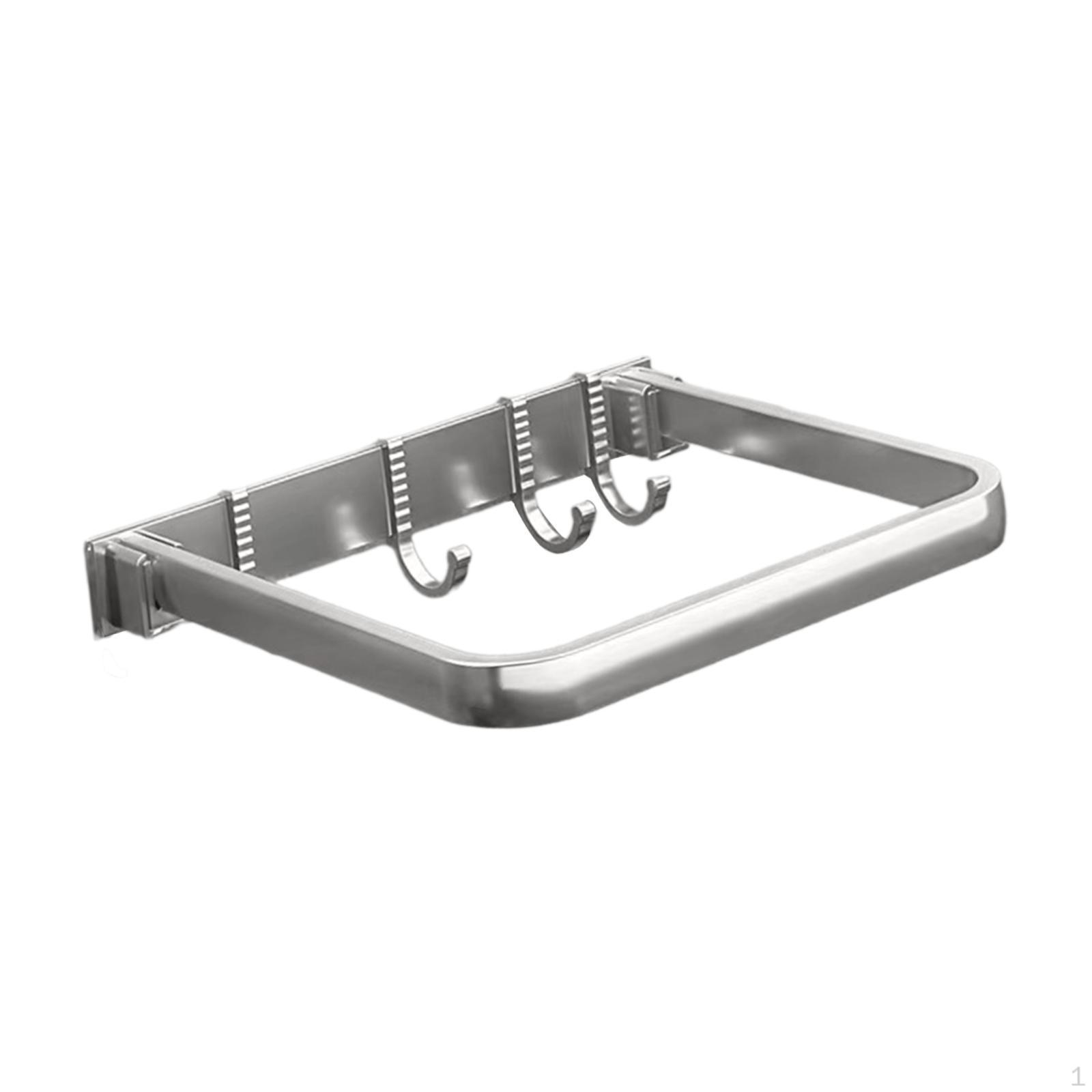 

Aluminum Towel Rack And Washbasin Stand Set for Bathroom Organization