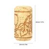50pcs Seal Freshness Natural Cork Bottle Stopper Soft Wood Cork Leakproof Design Oak Wine Corks Wine Bottle Corks Bar