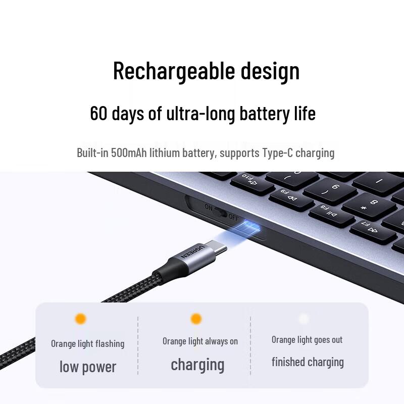 UGREEN K552 Wireless Bluetooth Keyboard
