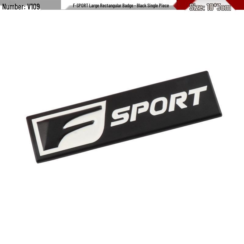 Emblems for Lexus IS200T, NX, CT200: FSPORT, Rear, & Side
