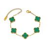 13mm Lucky Four-Leaf Clover Bracelet Double-Sided Shell Versatile and Elegant Four-Leaf Clover Jewelry