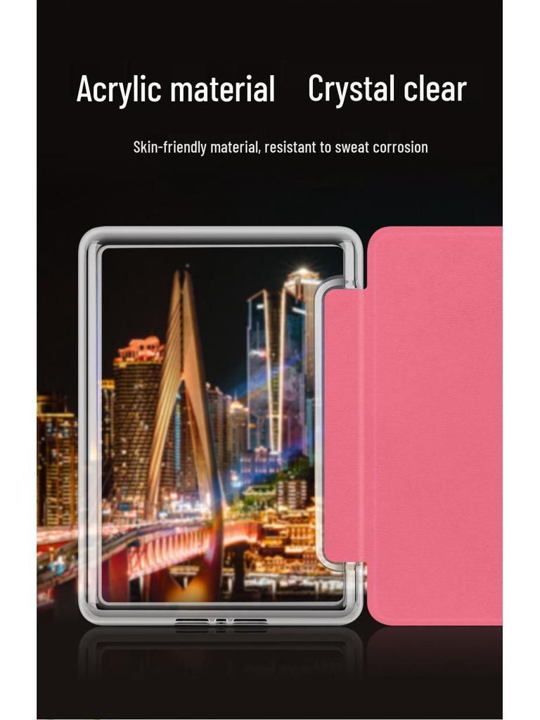 Available 2024 Kindle Paperwhite 6543 Acrylic Handheld Protective Case 2022 Leather Cover