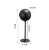 1x Motorcycle Helmet Holder Floor-Standing Mount Hook Hat Display Rack Universal
