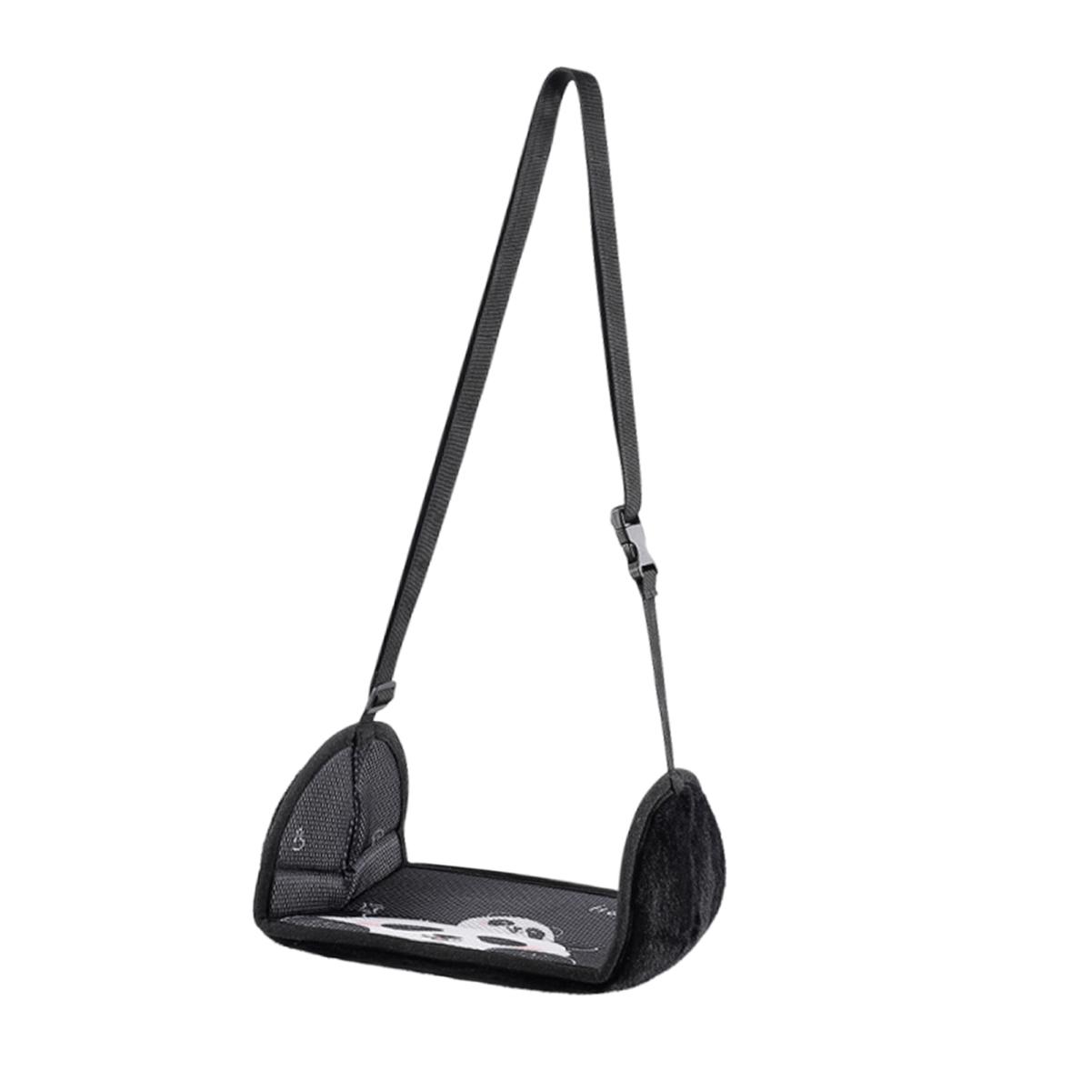 

Гамак для ног в виде самолета с рисунком из мультфильма Эргономичный дизайн Регулируемая простая установка Подставка для ног Гамак для путешествий Необходимые принадлежности Panda