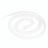 120CM Fake Snake Toy Simulation Snake Realistic Snake Prank Prop Cosplay Props Tricky Playthings for Kids Children (White)