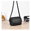 Bolso de Hombro para Hombre Gran Capacidad PU Portátil Cruzado Antisalpicaduras Función Negocios Ocio