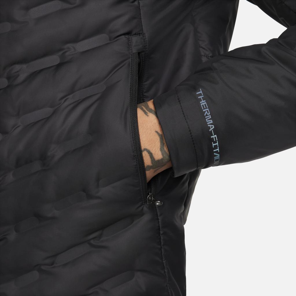 Nike Colorblock Stand Collar Casual Sports Long Sleeve Jacket Men Jacket Black Fb7557-010