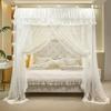 Autumn/Winter Thick Solid Color Cotton Flannel Fitted Sheet & Dust Cover