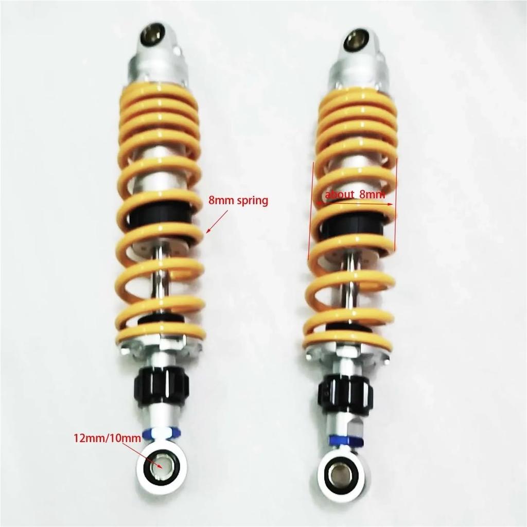 Motorcycle Rear Shock Absorber Protection 1 Pair 305mm 320mm 330mm 340mm 345mm 350mm 360mm