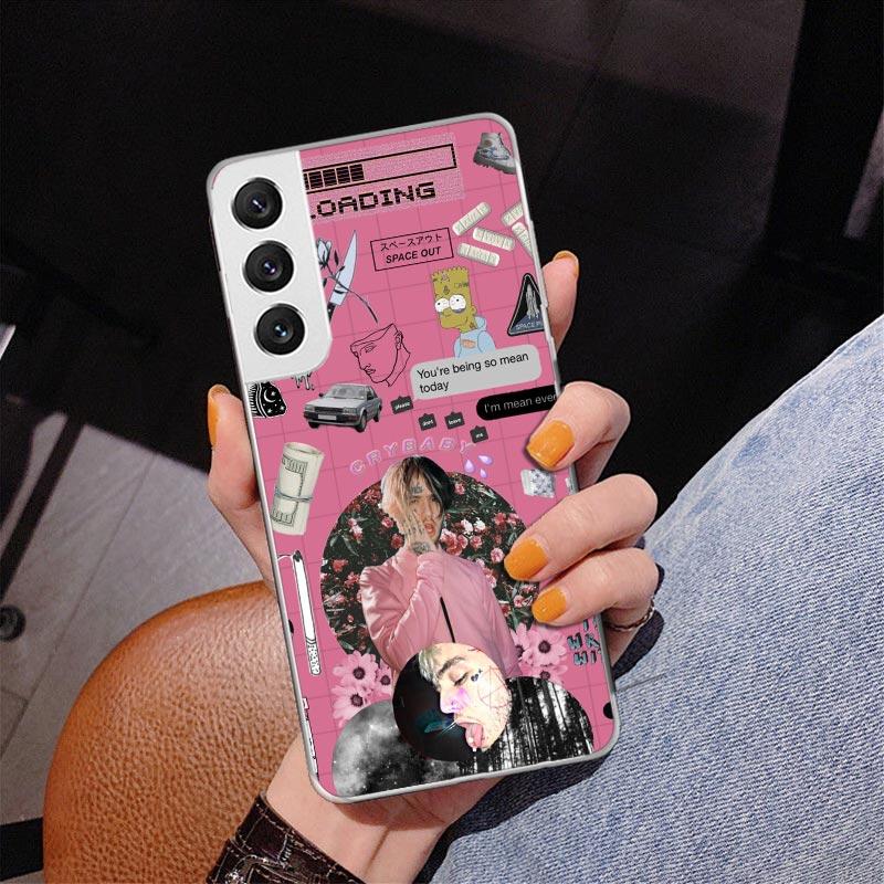 Lil Peep Singer Phnoe Case for Samsung Galaxy S26 S25 Edge S23 S24 Ultra S22 Plus S21 S20 FE Unique Cover Soft Coque Galaxy S25