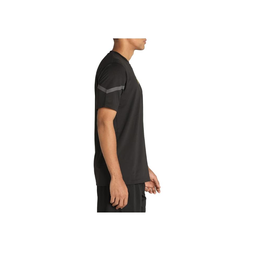 Puma Borussia Dortmund Logo Print Sport Round Neck Short Sleeve T-Shirt Unisex Tops Black 764297-02