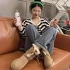 Hot Sale Women's Snow Boots Winter Plus Fleece Fur One 2025 New Mid-tube Boots Cotton Shoes