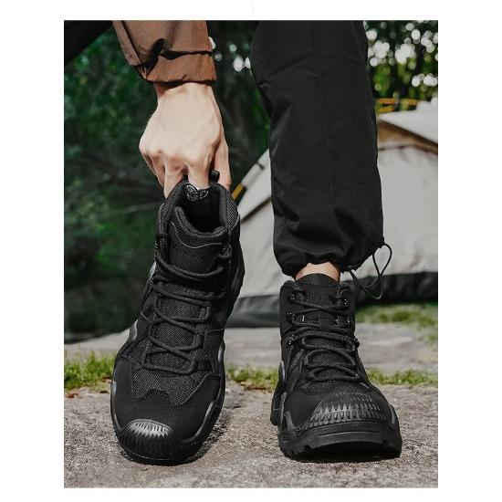 Climbing Hiking Shoes Ankle Men Outdoor Boots Men Tactical Boots Army Mens Military Desert Waterproof Work Safety
