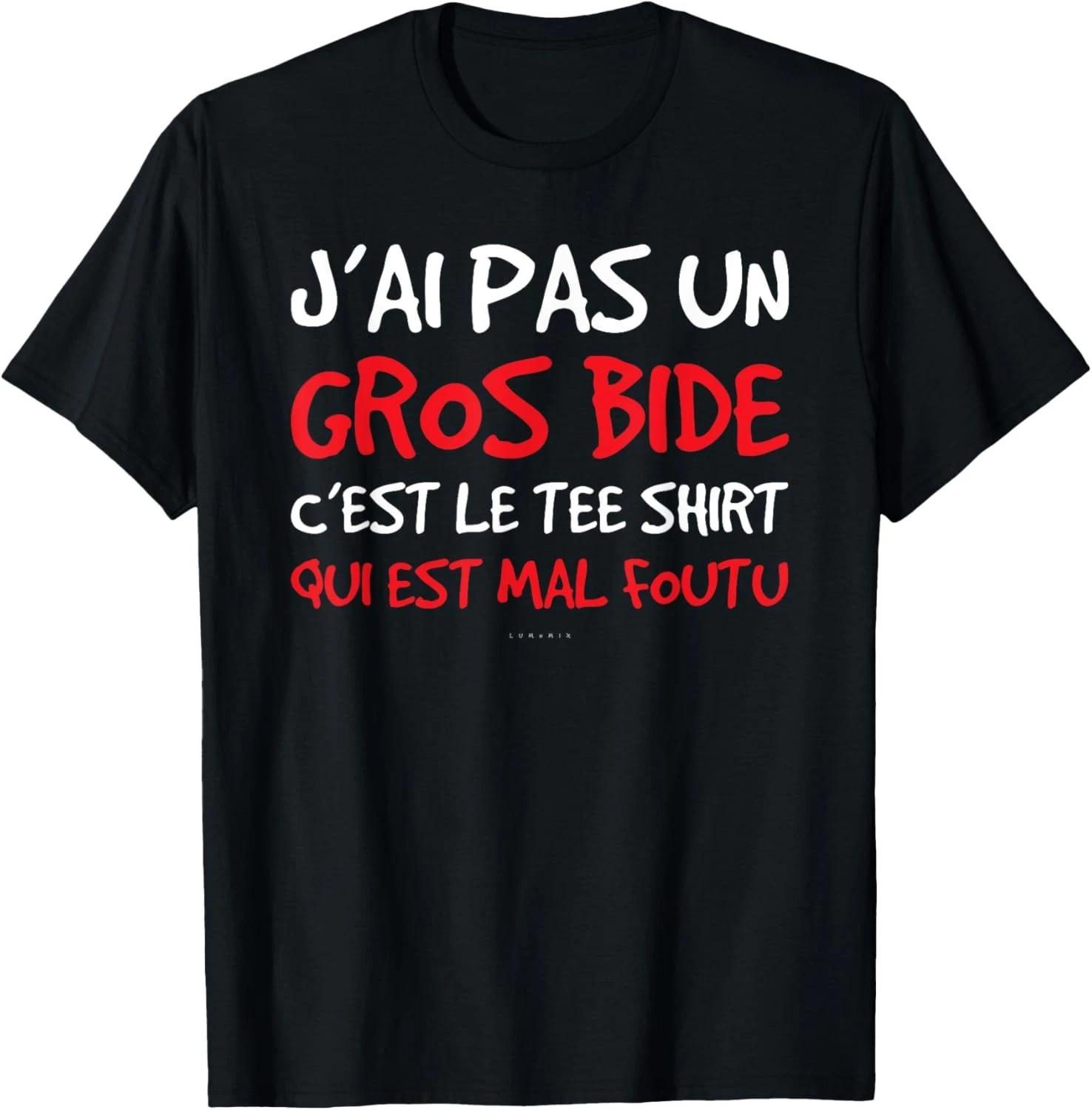

Humour Je ai Pas Un Gros Bide Gift Unisex T-Shirt 2XL