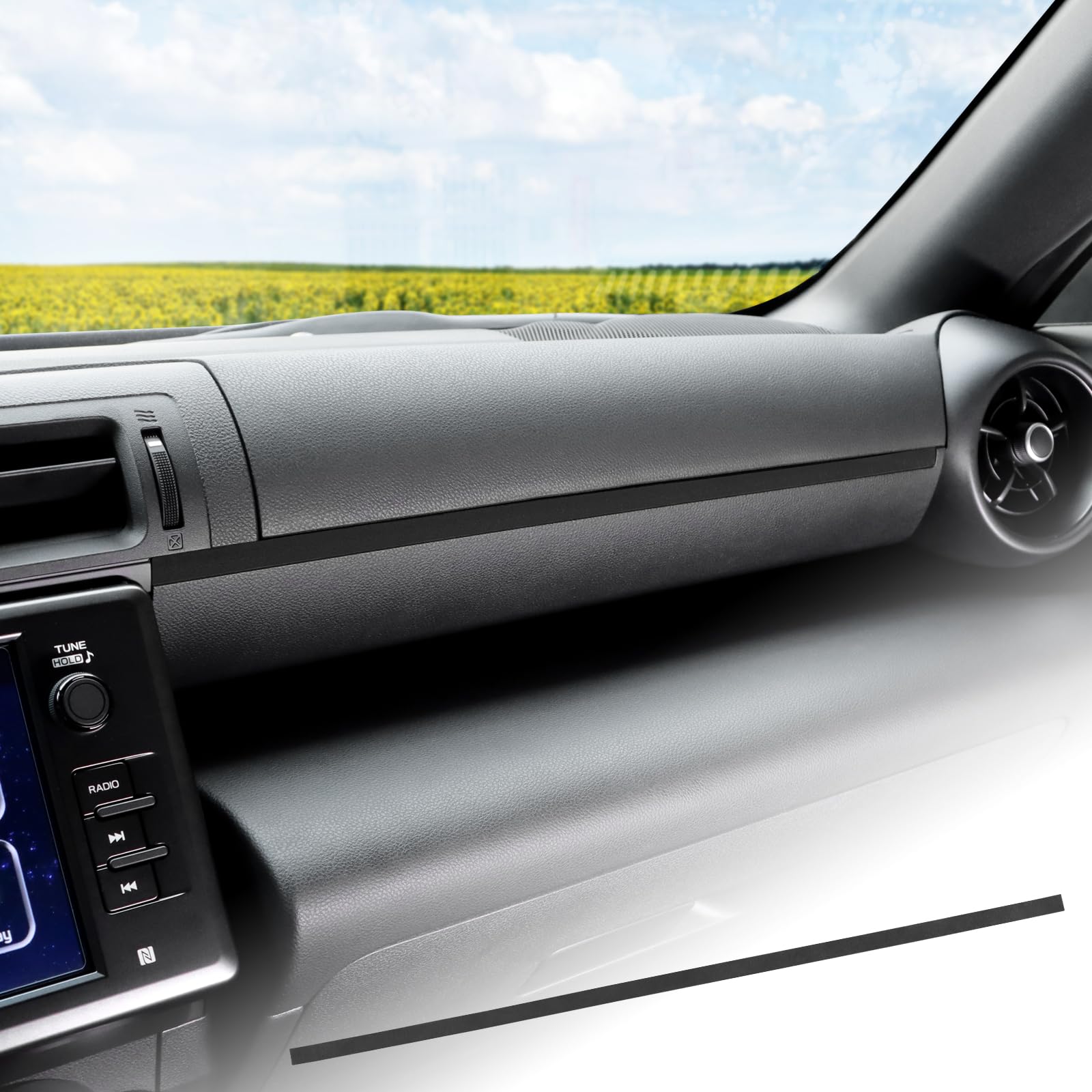 

FDAIUN Car Passenger Dashboard Decoration Sticker Compatible with Toyota GR86