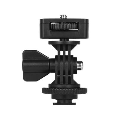 Universal Adjustable Cold Hot Shoe Mount Adapter with 1/4" Screw for Viltrox and Other Brands LED