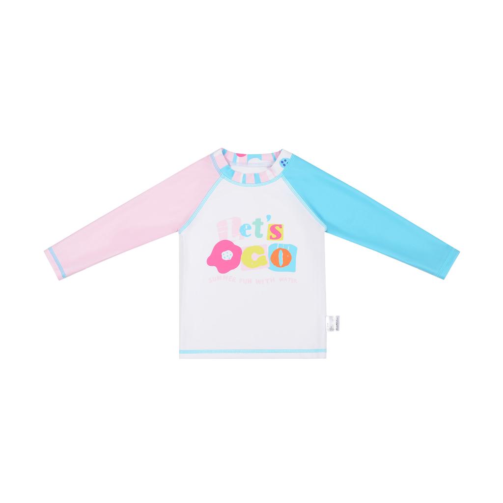 Children's swimming suit - Girls' long-sleeved sun-protective swimming suit - Girls' swimming costume