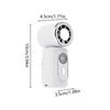 Portable Clip On Fan Rotating Adjustable Rechargeable Handheld Fan For Car Stroller Desktop Office Outdoor Summer Kids Adult
