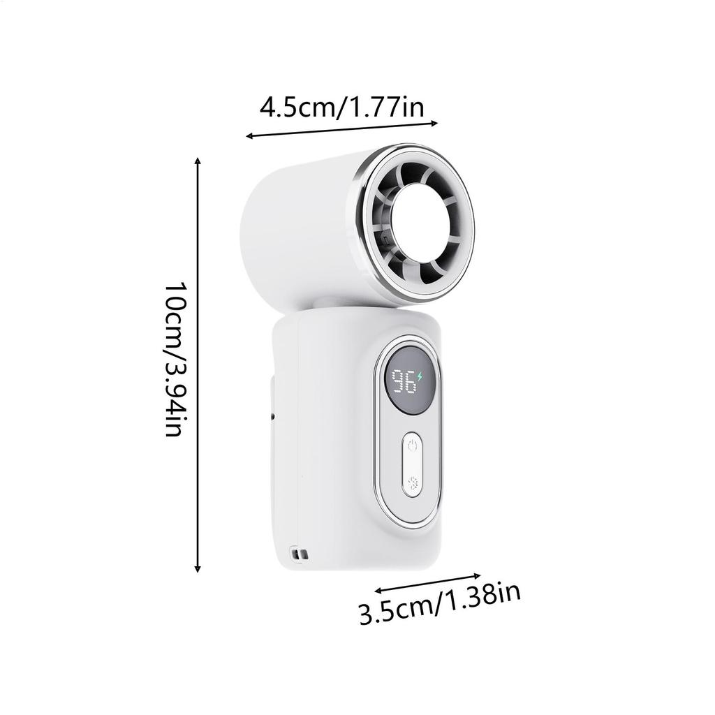 Portable Clip On Fan Rotating Adjustable Rechargeable Handheld Fan For Car Stroller Desktop Office Outdoor Summer Kids Adult