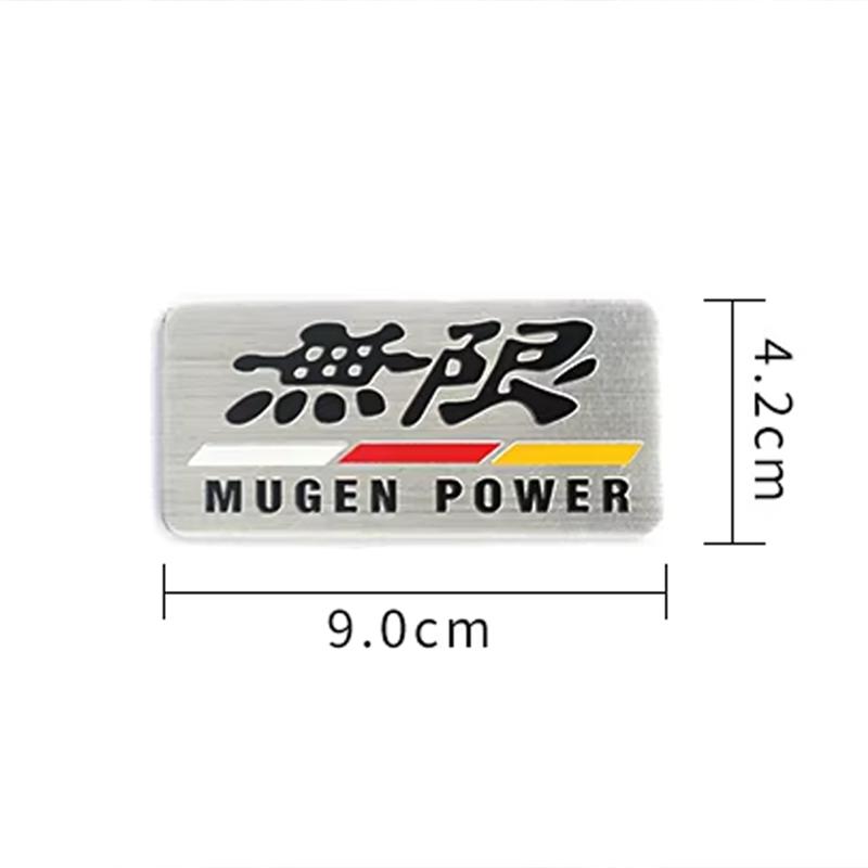 pgnkd1 Car Logo Aluminum Label Stickers Decorative Accessories For Honda Civic Fit Jazz Accord Pilot CRV Odyssey Passport City Shuttle