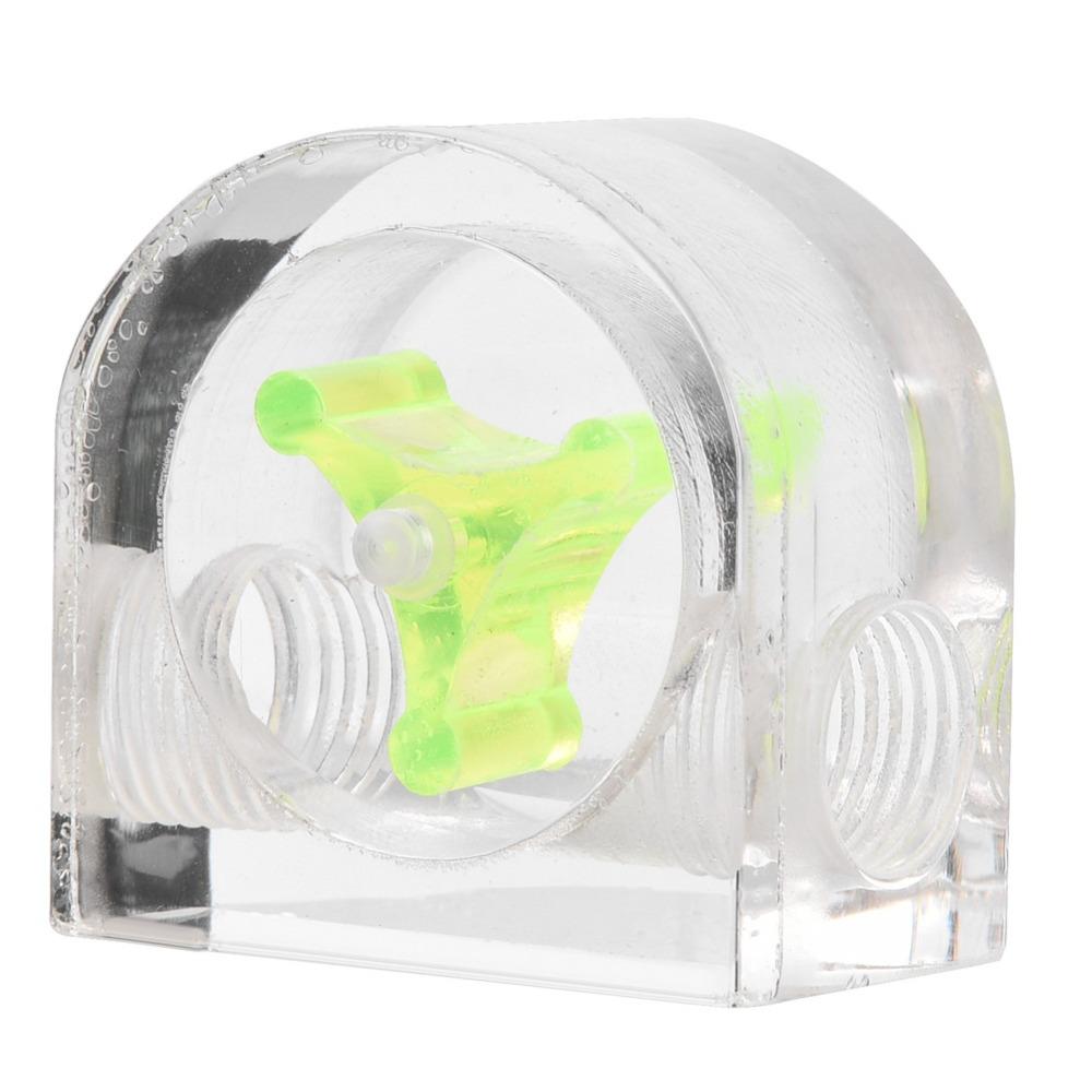 G1/4 Thread Flow Meter Indicator Green Water Flow Meter PC Water Cooling System  PC Water Cooling