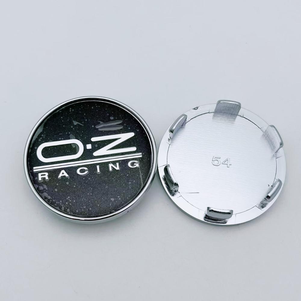 4pcs OZ O.Z Racing Logo Badge Car Wheel Center Caps 54mm Wheel Centre Cover Auto Rims Dust Cover Hubcaps Car Styling Accessories