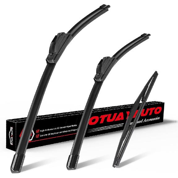 OTUAYAUTO 22"+22" Windshield Wiper Blades Replacement for Chevrolet Silverado 1500 2500 3500 1999-2006 2019-2024 Front Window Wiper Fit Factory