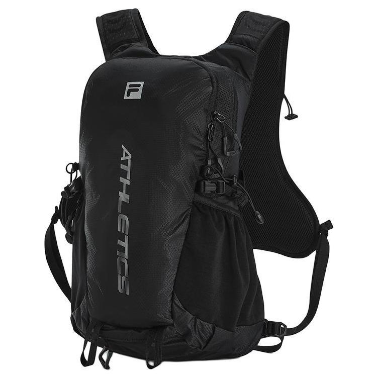 

Новый тканевый рюкзак FILA обычного размера мужской, цвет «черный реактивный» A13M421103F-BK 26.9*18.0*46.0CM