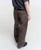 Nopeimeoseu 13Oz Canvas Fabric Washed Pants (Washed Brown)