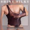 Men's Silky Smooth Lightweight Shapewear Bodysuit – Comfortable, Breathable, High Elasticity Lingerie.