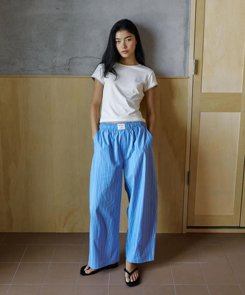 Jinokio (Uni)Getaway One Mile Curved Pants (Breeze Blue)