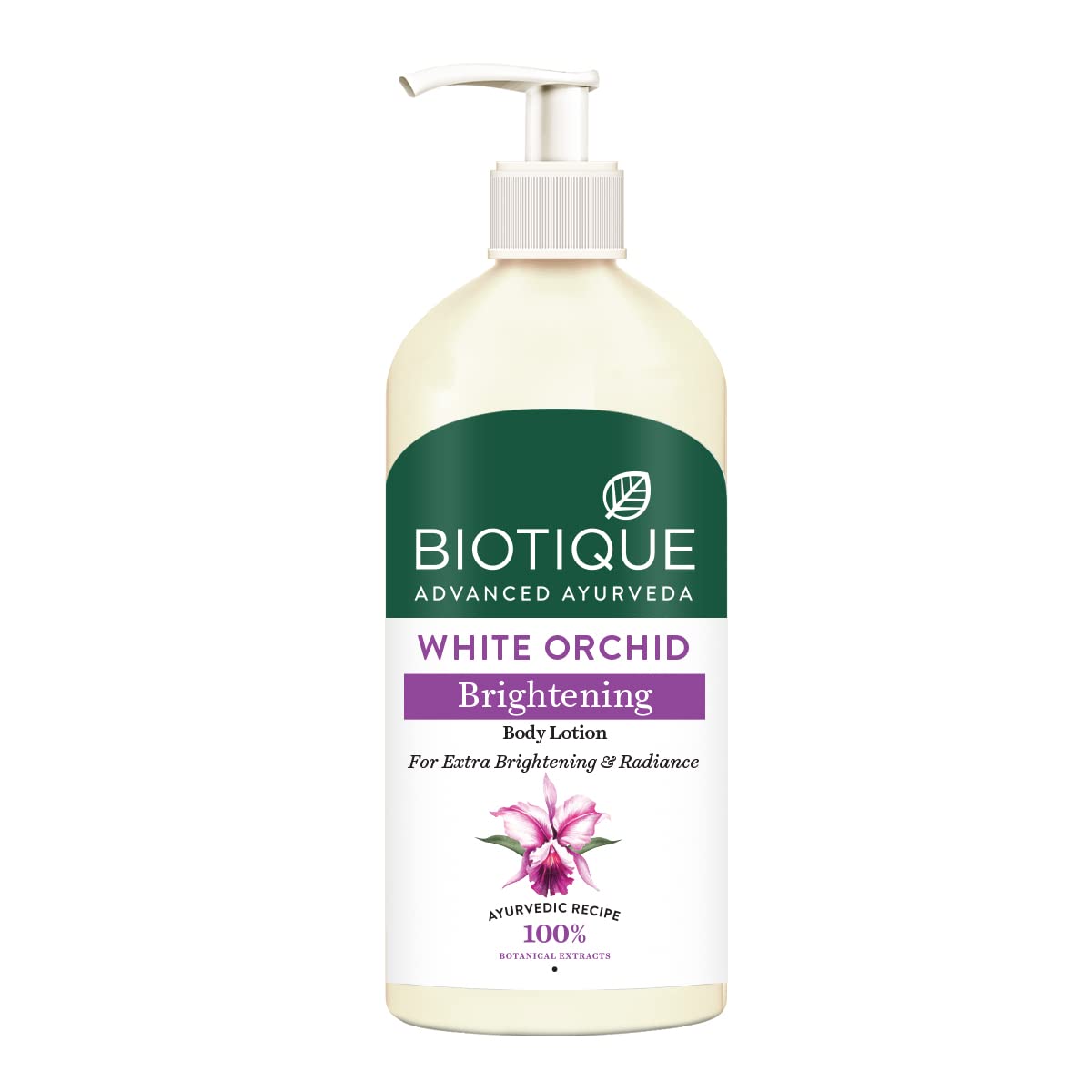 

Biotique Отбеливающий лосьон для тела White Orchid 300 мл Для сияющей кожи Удаление загара Увлажнение Усиление сияния