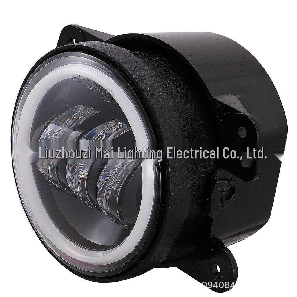 Universal 4-inch Angel Eye Fog Lights for Wrangler & PT Cruiser