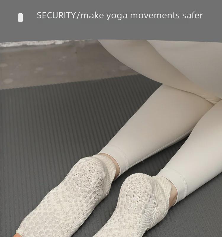 Women's Open-Toe Aerial Yoga & Pilates Five-Finger Socks