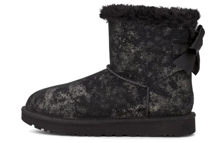 UGG Mini Bailey Bow Glimmer Black Women s 1125795-BLK 37