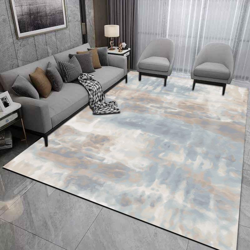 Nordic Abstract Style Large Area Carpet Living Room Sofa Bedroom Rug Bedside Blanket Anti Slip Dirt Resistant Blanket Fashion