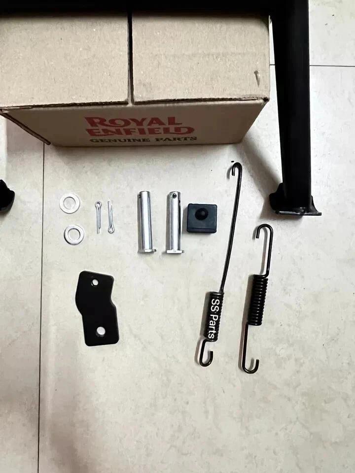 ADATTO PER Royal Enfield HIMALAYAN & SCRAM 411 "ASSEMBLAGGIO CAVALLETTI CENTRALI COMPLETO"