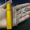 6Pcs/set304 Stainless Steel Portable Toothpick  Interdental Crochet Set Tooth Picking Stuffing Artifact Portable Floss Needle Cleaning